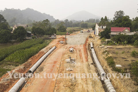 Tháo gỡ vướng mắc thực hiện dự án xây dựng tuyến đường khu du lịch suối khoáng Mỹ Lâm đến quốc lộ 2d kết nối đường cao tốc Tuyên Quang – Phú Thọ